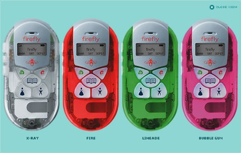 Firefly: là chiếc điện thoại di động được thiết kế lấy cảm hứng từ “côn trùng”. Trông chú dế này không khác gì 1 chiếc điện thoại đồ chơi với màu sắc nổi bật.
