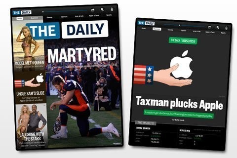 The Daily (miễn phí, yêu cầu đăng ký): News DP Holdings mang đến những tin tức tổng hợp hàng ngày với ứng dụng chỉ dành cho iPad. Nay việc thưởng thức các nội dung này sẽ thú vị và mãn nhãn hơn nhiều trên New iPad.