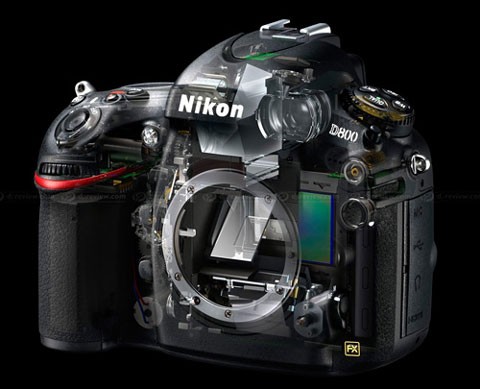 Nikon D800 (67,2 triệu đồng): D800 có thiết kế giống D800E, máy cũng sở hữu cảm biến full-frame độ phân giải lên tới 36,3 megapixel, chip xử lý hình ảnh Expeed 3.