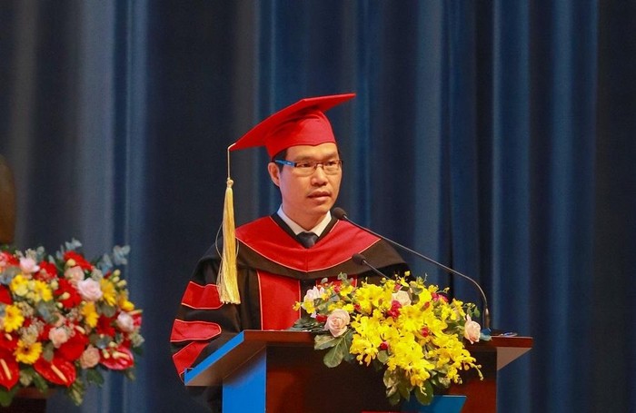 Tiến sĩ Trần Trọng Đạo được công nhận là hiệu trưởng Trường Đại học Tôn Đức Thắng (ảnh website trường)