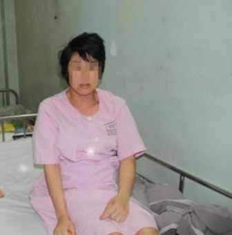 Sản phụ Nguyễn Thị Phương Th. tại Bệnh viện Hùng Vương