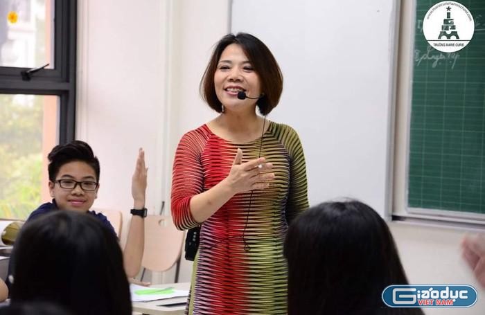 Cô Phạm Thái Lê cho rằng thi học sinh giỏi đánh mất đi hạnh phúc của người học (Ảnh: nhân vật cung cấp)
