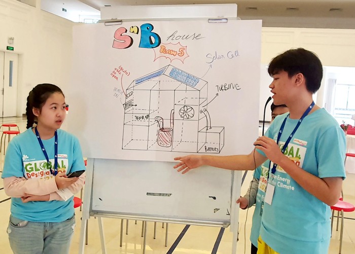 Học sinh Nguyễn Thành Lâm – Lớp 11i chia sẻ về mô hình ản phẩm