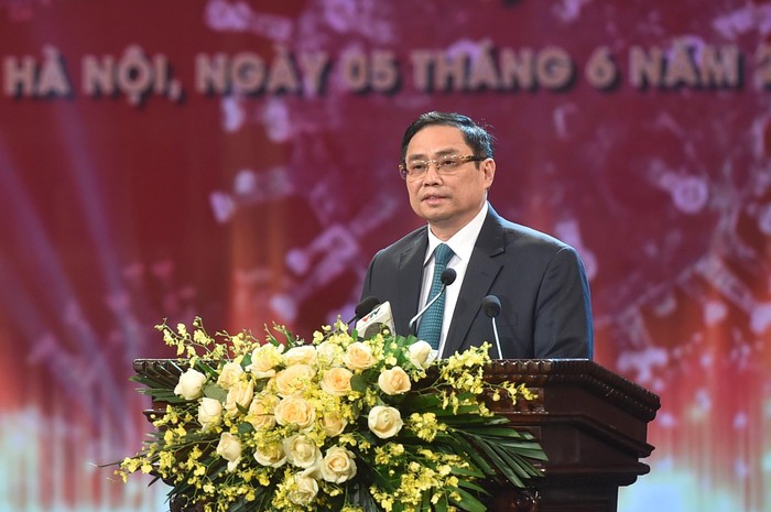 Thủ tướng Phạm Minh Chính khẳng định trong phương pháp chống dịch, chúng ta không lựa chọn giải pháp dễ làm mà có thể ảnh hưởng đến cuộc sống của người dân và phát triển kinh tế - xã hội.