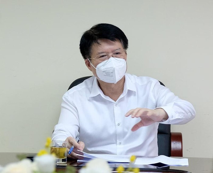Ông Nguyễn Đình Anh – Vụ trưởng Vụ Truyền thông và Thi đua, khen thưởng đề nghị CDC Hà Nội cần xây dựng kế hoạch truyền thông về tiêm và sử dụng vắc xin.
