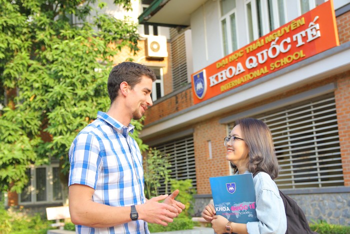 Khoa Quốc tế, Đại học Thái Nguyên là môi trường giáo dục chất lượng quốc tế.