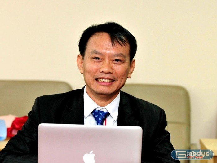 Nhà giáo Ưu tú, Tiến sĩ Phạm Xuân Khánh, Hiệu trưởng Trường Cao đẳng nghề Công nghệ cao Hà Nội. (Ảnh: NVCC)