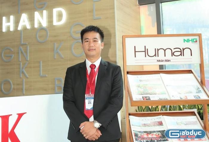 Thạc sĩ Huỳnh Văn Tiết - Phó Hiệu trưởng phụ trách chuyên môn Trường Tiểu học - Trung học cơ sở -Trung học phổ thông Anh Quốc (Ảnh: NVCC)