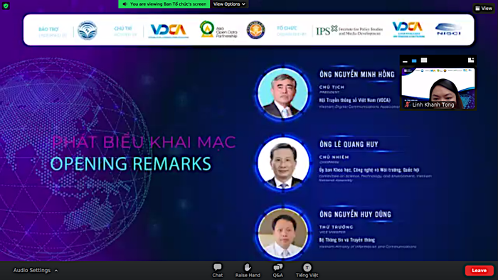 Hội Truyền thông Số Việt Nam chủ trì, phối hợp với Hiệp hội các trường đại học cao đẳng Việt Nam tổ chức Hội nghị Đối tác Dữ liệu Mở châu Á (AODP).