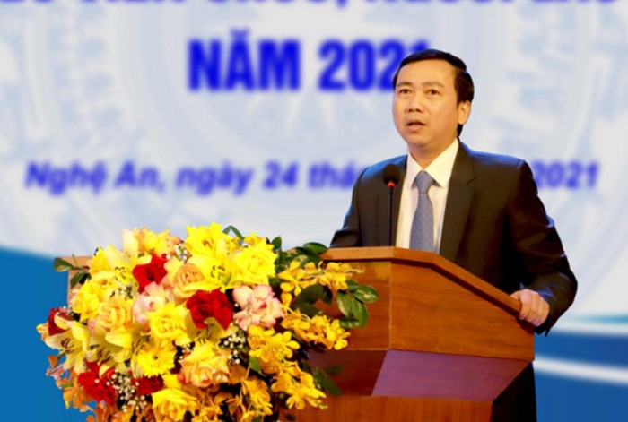 Tiến sĩ Nguyễn Ngọc Hiền – Chủ tịch Hội đồng trường Trường Đại học Vinh. (Ảnh: Trường Đại học Vinh)