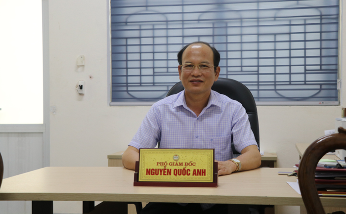 Ông Nguyễn Quốc Anh - Phó Giám đốc Sở Giáo dục và Đào tạo Hà Tĩnh. Ảnh: NVCC
