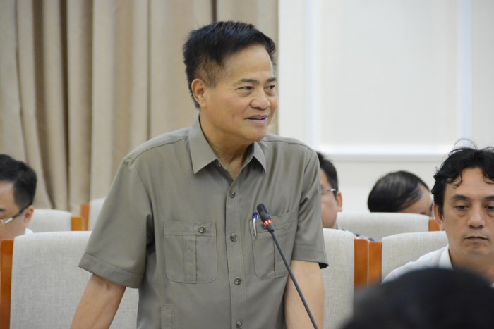 Ông Đào Duy Quát, nguyên Phó Trưởng ban Thường trực Ban Tư tưởng - Văn hoá Trung ương. (Ảnh: Bộ Giáo dục và Đào tạo)