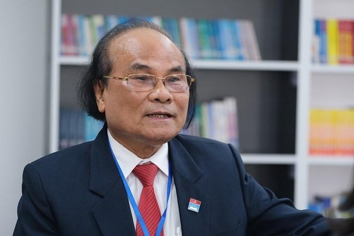Giáo sư, Tiến sĩ Đinh Quang Báo – nguyên Hiệu trưởng Trường Đại học Sư phạm Hà Nội. (Ảnh: moet.gov.vn)