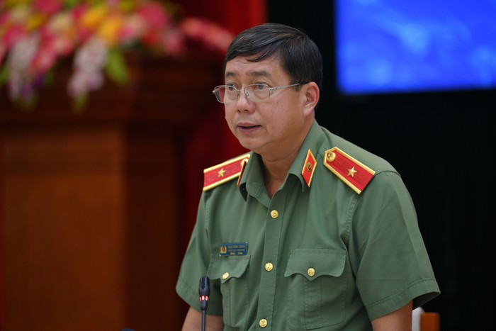 Thiếu tướng Trần Đình Chung - Phó cục trưởng Cục An ninh chính trị nội bộ (Bộ Công an). Ảnh: Bộ Giáo dục và Đào tạo