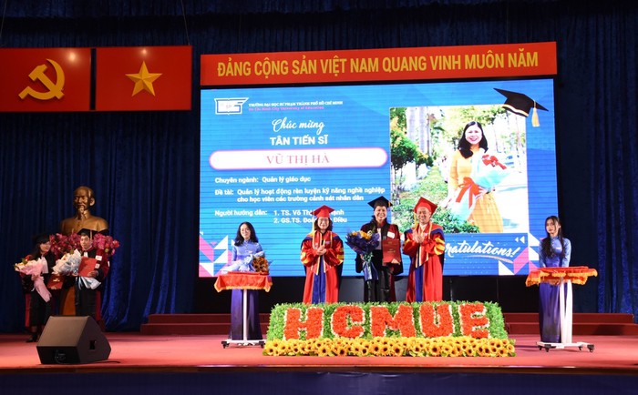 Trường Đại học Sư phạm Thành phố Hồ Chí Minh là nơi hun đúc cho những nhà giáo tương lai một bản lĩnh, năng lực và cảm hứng nghề giáo. Ảnh: NTCC