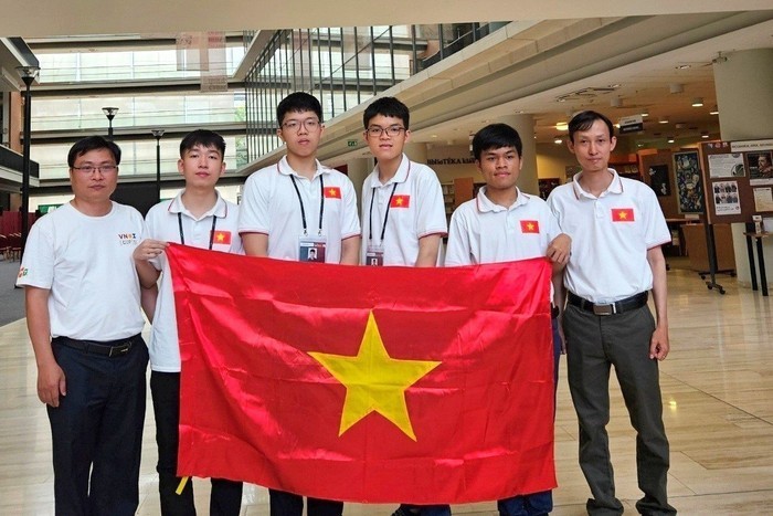 Học sinh Việt Nam đạt thành tích cao trong các cuộc thi Olympic quốc tế và khu vực. Ảnh: Bộ Giáo dục và Đào tạo