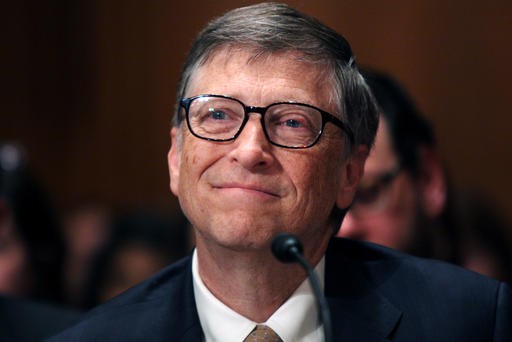 Tỉ phú Bill Gates, ảnh: MSNBC.