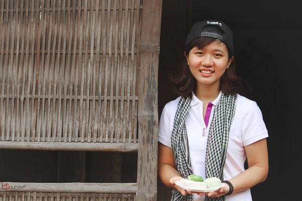 Hình ảnh về Hương Giang, một cô sinh viên trẻ năng động, nhiệt huyết. Ảnh nhân vật cung cấp