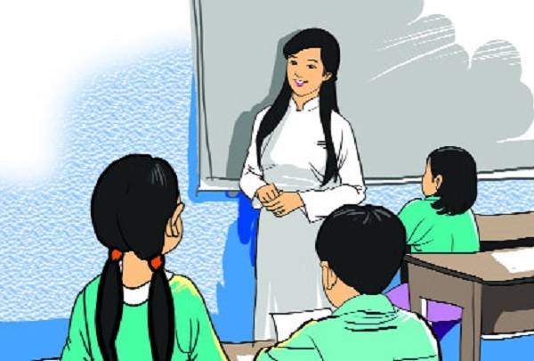 Được làm giáo viên là ước mơ của nhiều bạn trẻ (Ảnh minh họa: Baomoi.com)