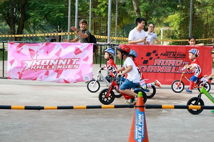 Giải đua xe đạp thăng bằng nhí 2017 Konnit Fast‘n Fun với chủ đề “Road to Thang Long”.