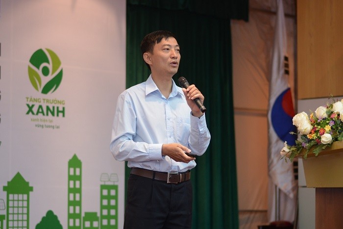 Hình ảnh ông Nguyễn Hồng Long - Giám đốc Trung tâm Nghiên cứu, Tư vấn Sáng tạo và Phát triển Bền vững.