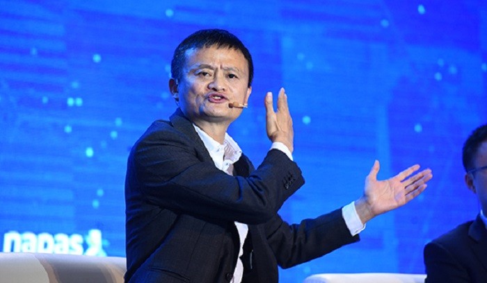 Tỷ phú Jack Ma tại Diễn đàn Thương mại Điện tử 2017 (VEPF).