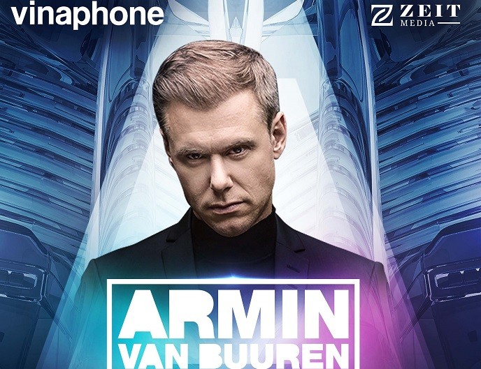 DJ top 3 thế giới Armin Van Buuren.