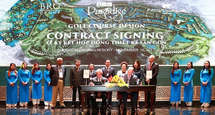 Hội nghị Golf Châu Á Thái Bình Dương 2017: Tập đoàn BRG và Tập đoàn Nicklaus Design đẩy mạnh hợp tác phát triển tại Việt Nam.