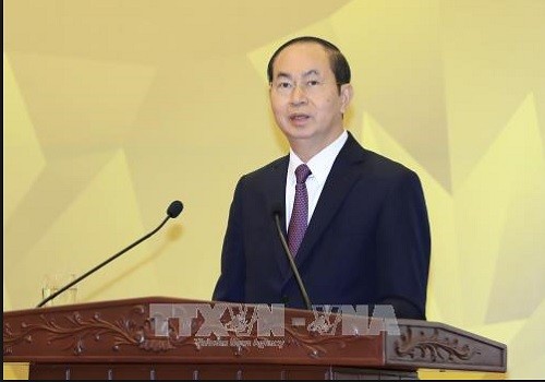 Chủ tịch nước Trần Đại Quang (Ảnh: TTXVN).