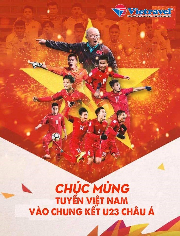 &quot;Cháy&quot; hết mình cùng đội tuyển Việt Nam tại vòng chung kết U23 Châu Á.