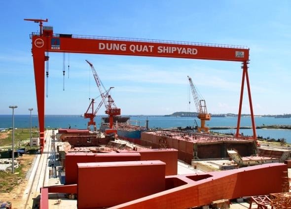 Dự án Nhà máy đóng tàu Dung Quất.