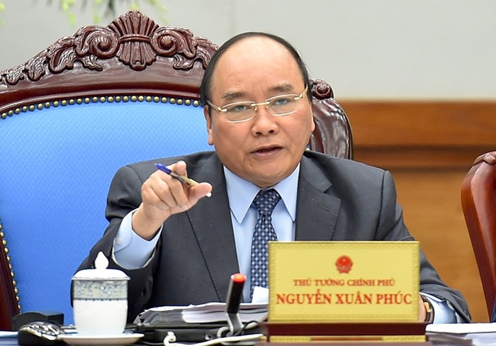 Ủy viên Bộ Chính trị, Thủ tướng Chính phủ Nguyễn Xuân Phúc. ảnh: chinhphu.vn