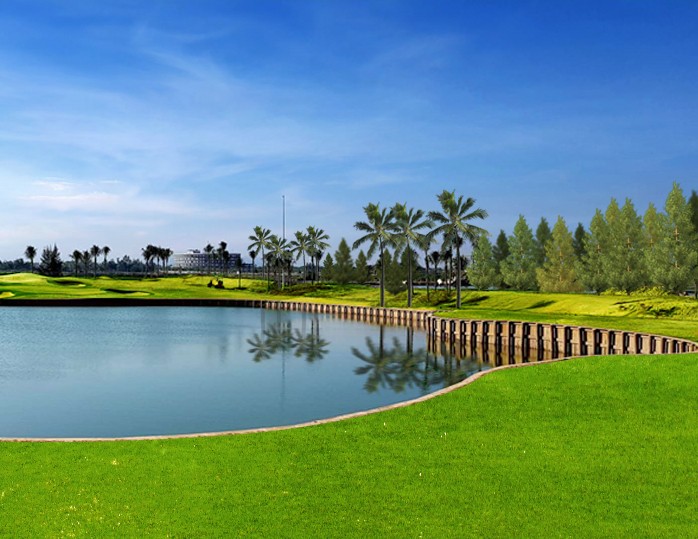 Sân bulkhead style đầu tiên của Châu Á tại BRG Đà Nẵng Golf Resort.