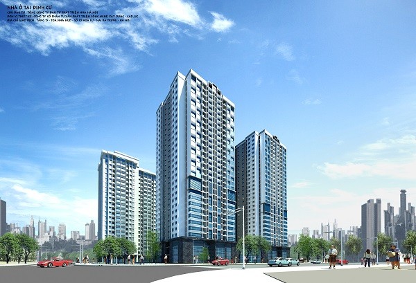 Dự án đầu tư xây dựng Nhà ở tái định cư tại ô đất A14 khu đô thị Nam Trung Yên, Cầu Giấy, Hà Nội.