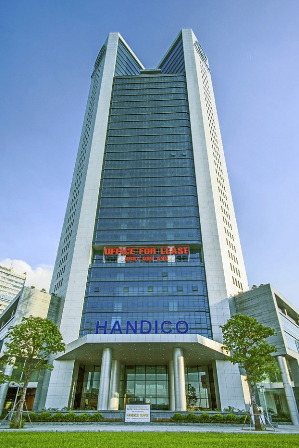 Tòa nhà Văn phòng Cho thuê Handico Tower, đường Phạm Hùng, quận Nam Từ Liêm, Hà Nội.