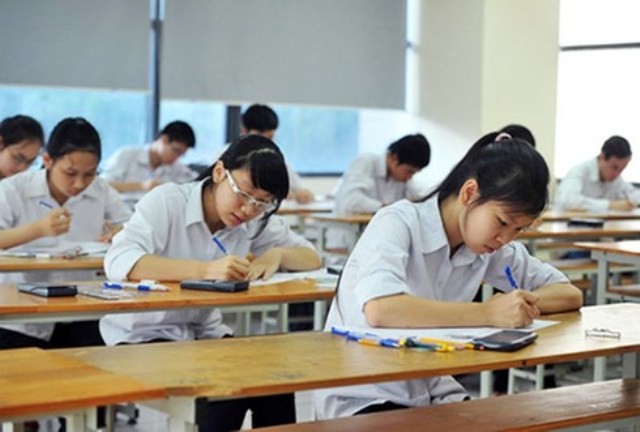 Học sinh lớp 12 Hà Tĩnh sắp thi thử kỳ thi Trung học phổ thông Quốc gia 2018. (Ảnh minh họa)