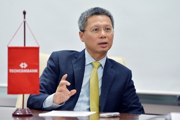 Ông Nguyễn Lê Quốc Anh, Tổng Giám đốc Techcombank.