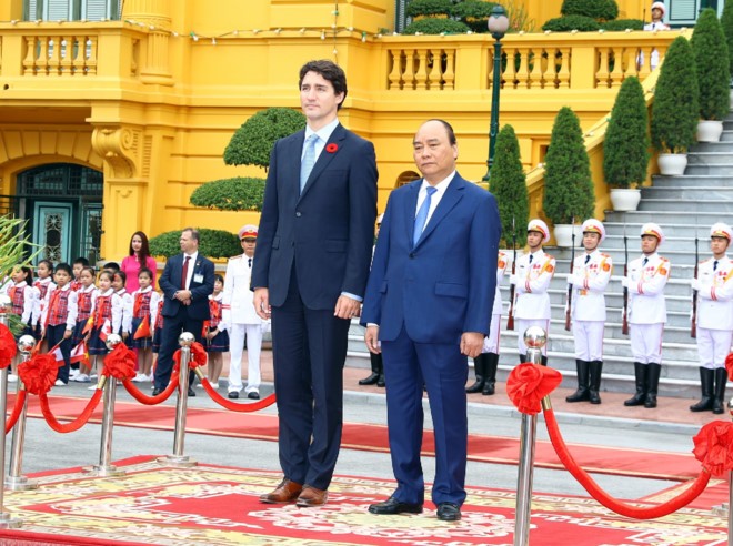 Canada, với vai trò là nước Chủ tịch G7 năm 2018, đã mời Việt Nam lần đầu tiên tham gia hội nghị này và Thủ tướng Việt Nam Nguyễn Xuân Phúc sẽ đại diện cho Việt Nam tham dự hội nghị.
