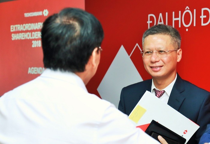 Tổng Giám đốc Techcombank Nguyễn Lê Quốc Anh.