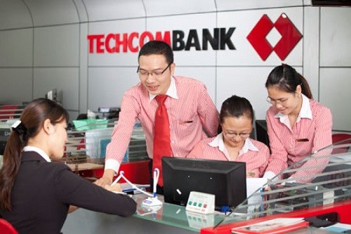 Ngân hàng Techcombank.