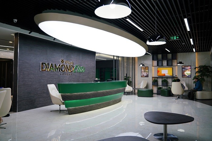 Phòng chờ VPBank Diamond Elite tại sân bay.