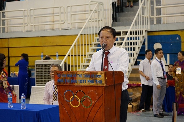 Ông Trịnh Hữu Lộc – Phó Chủ tịch Hội Thể dục dưỡng sinh thành phố Hồ Chí Minh.