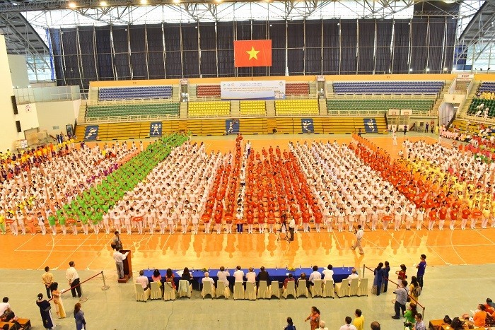Gần 3.000 đại biểu từ Hội Người Cao Tuổi thành phố Hồ Chí Minh nhiệt tình tham gia giải thi đấu.