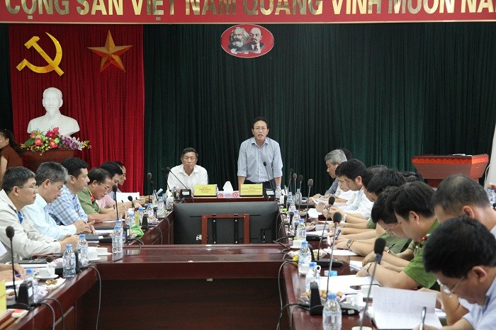 Lãnh đạo PVN và lãnh đạo tỉnh Thái Bình chủ trì giao ban với dự án Thái Bình 2.