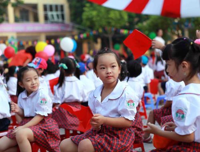 Các trường học ở An Giang sẽ tổ chức Lễ Khai giảng trong thời gian từ 40-90 phút (Ảnh minh họa: TTXVN).