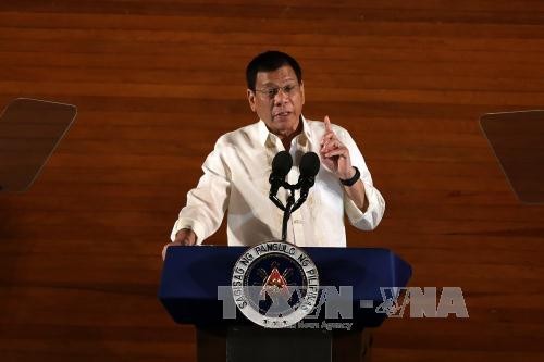 Tổng thống Philippines Rodrigo Duterte (Ảnh minh họa: AFP/ TTXVN).
