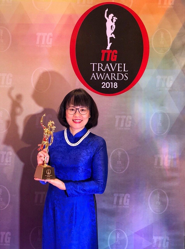 Bà Huỳnh Phan Phương Hoàng - Phó Tổng Giám đốc công ty du lịch Vietravel.