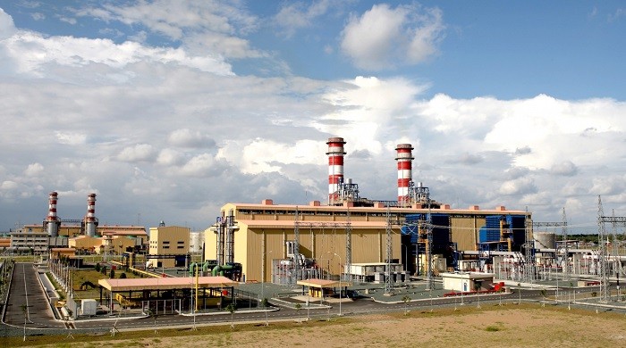Nhà máy điện Cà Mau 1 và 2.