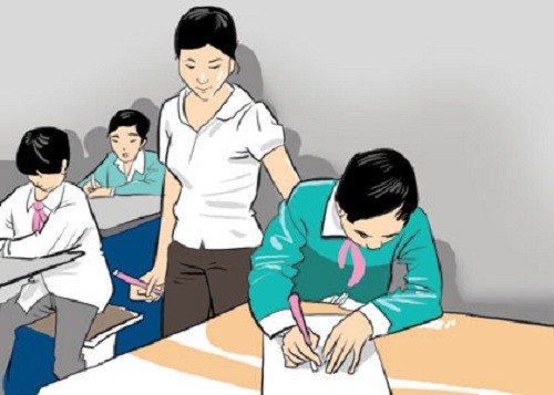 Hiệu trưởng mong điều gì ở người giáo viên? (Ảnh minh họa: hanoimoi.com.vn).