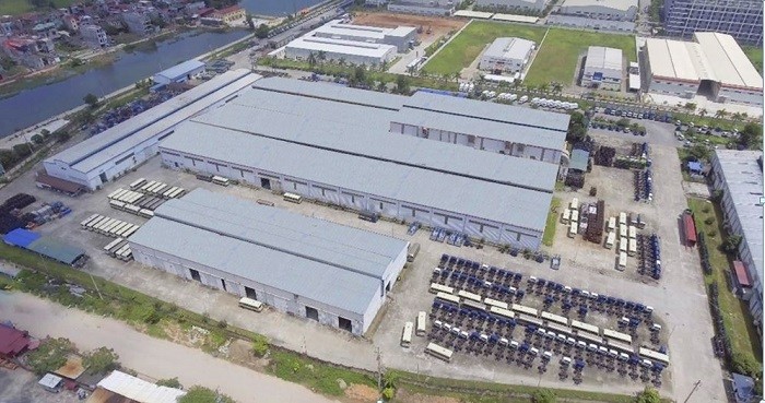 Nhà máy ô tô Đồng Vàng được đầu tư quy mô tại khu công nghiệp Đồng Vàng, Bắc Giang.
